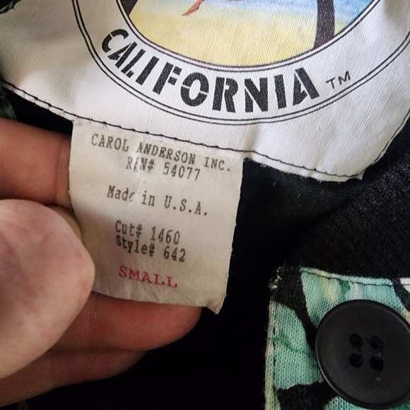 Vintage button up crop jacket - Picture 5 of 7